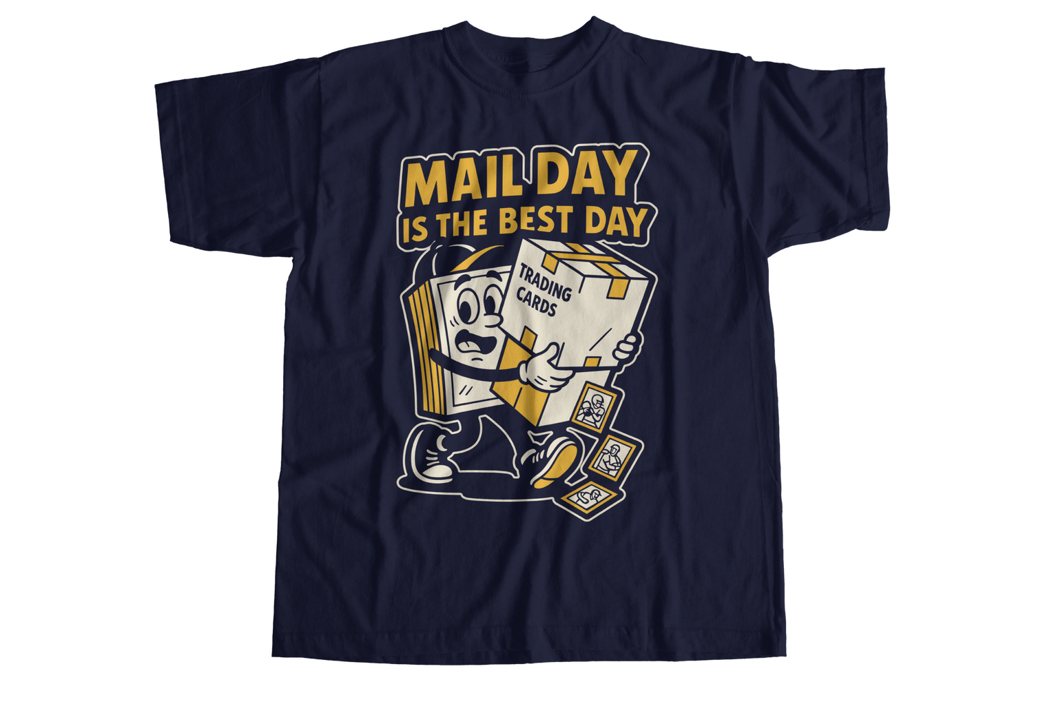 Funny Mail Day Is The Best Day shirt for baseball card collectors and hobbyists